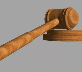Gavel Ceremonial Mallet 3d model