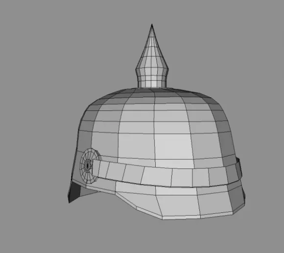 Medieval Witcher Helmet 3d model