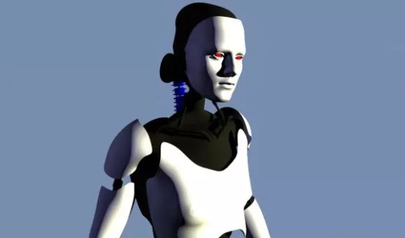 Final Fantasy Cartoon Character 3d model