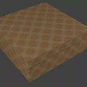 Giftbox With Paper Cover 3d model