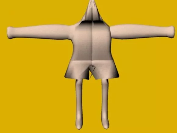 Cartoon Character Globby 3d model Cartoon Character Globby 3d model