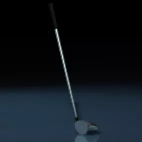 Golf Club Driver Equipment 3d model
