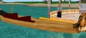 Venice Gondola Boat 3d model
