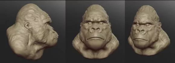 Greek Bust Of Man 3d model