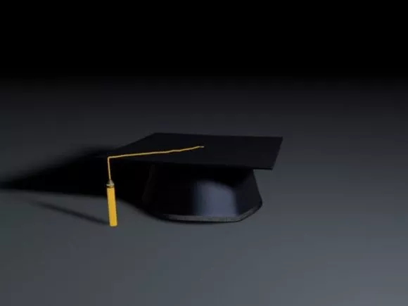 Graduation Hat 3d model Graduation Hat 3d model