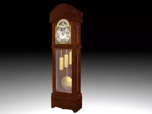 Break Hear Clock 3d model