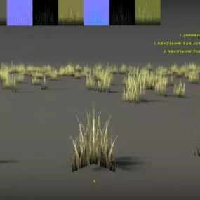 Realistic Grass Pack 3d model