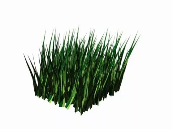 Grass Square Unit 3d model Grass Square Unit 3d model