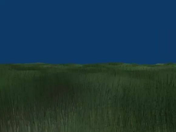 Grass Landscape With Sky 3d model Grass Landscape With Sky 3d model