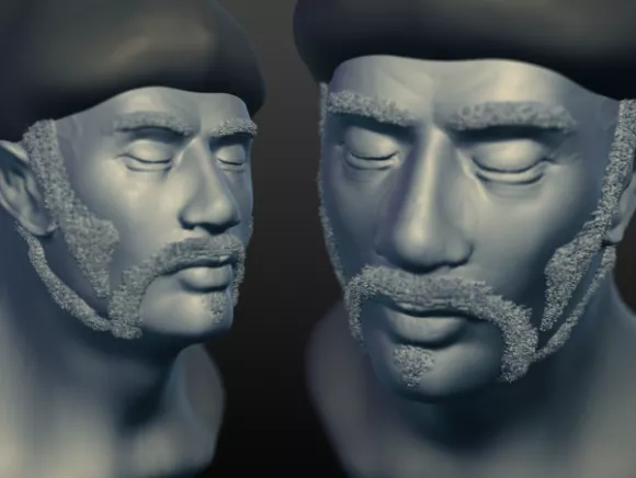 Male Base Mesh Lowpoly Style 3d model