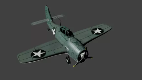 Mosquito Spy Plane 3d model