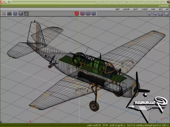 F18 Aircraft Fighter Weapon 3d model