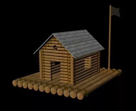 Factory Station Architecture Building 3d model