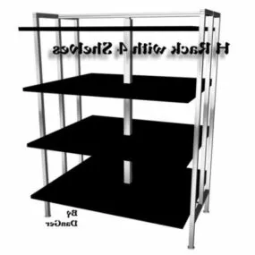 H Rack Shelf 3d model