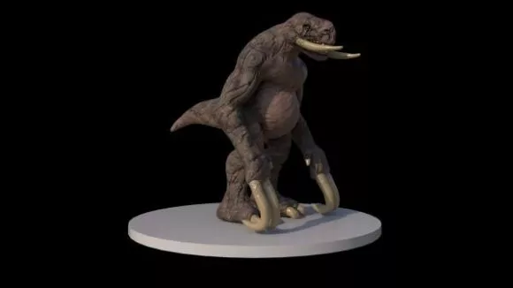Low Poly Tyrannosaurus Rex Dinosaur 3d model