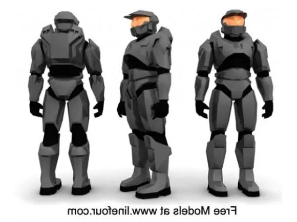 Music Band With Character And Instrument 3d model