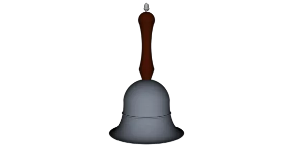 Small Hand Bell 3d model Small Hand Bell 3d model
