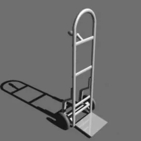 Handtruck Cargo Equipment 3d model