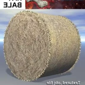 Hay Bale 3d model