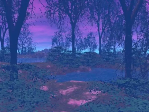 Twilight Forest Landscape 3d model Twilight Forest Landscape 3d model