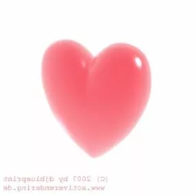 Heart Of Glass 3d model