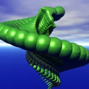 Helix Shape Art 3d model