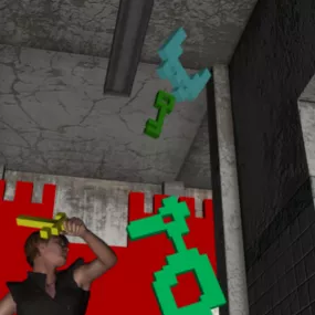 Game Character With Dragon Shape 3d model