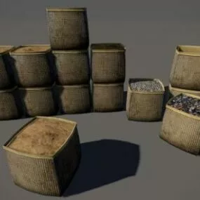 Food Store Package 3d model