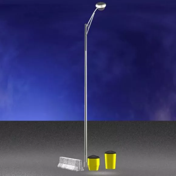 Spotlight Reading Lamp For Bedroom 3d model