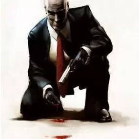 Hitman Game Character 3d model
