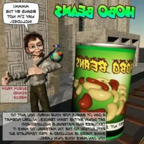 Little Cartoon Boy Character 3d model
