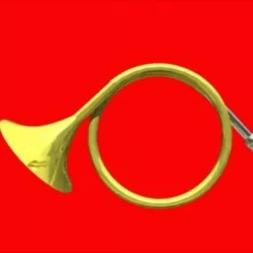Holiday Horn 3d model