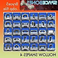 Hollow Shapes Set 2 3d model
