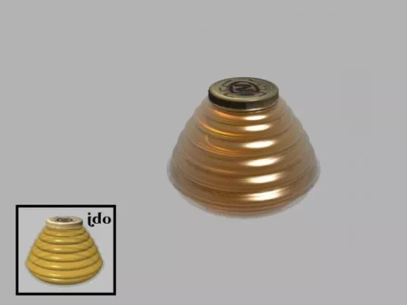 Glass Sugar Jar 3d model