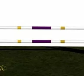 Horse Jumping Sport Equipment 3d model