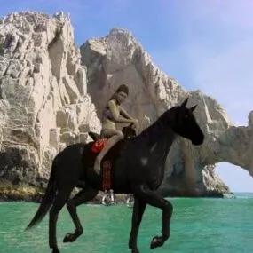Horse With Human Character 3d model