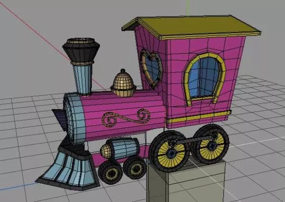 Frog Toy Vehicle For Kid 3d model