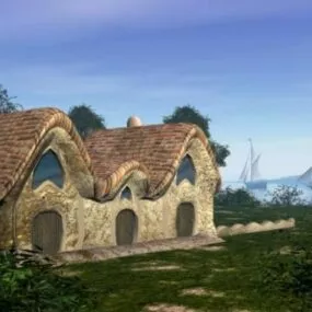 Ancient Country House 3d model