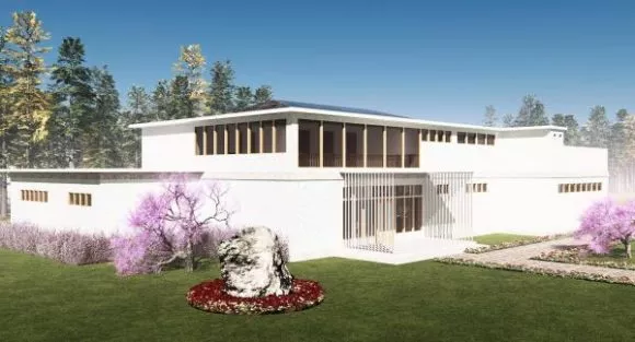 Villa Building, Neo Antique Architecture 3d model
