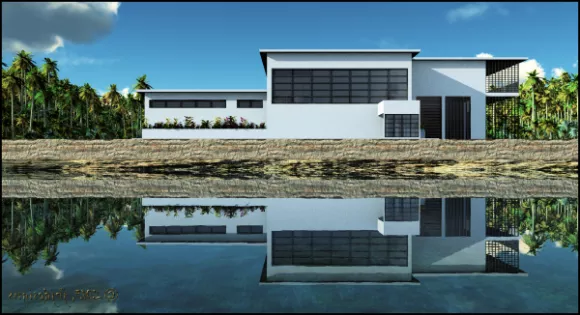 Old Housing City Building 3d model