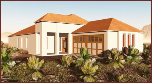 Housing Building Shape 3d model