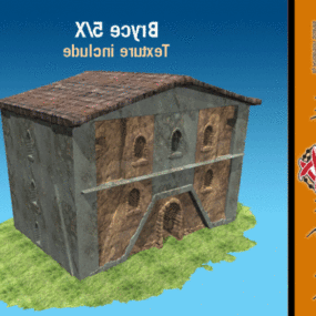 Old House Stone 3d model