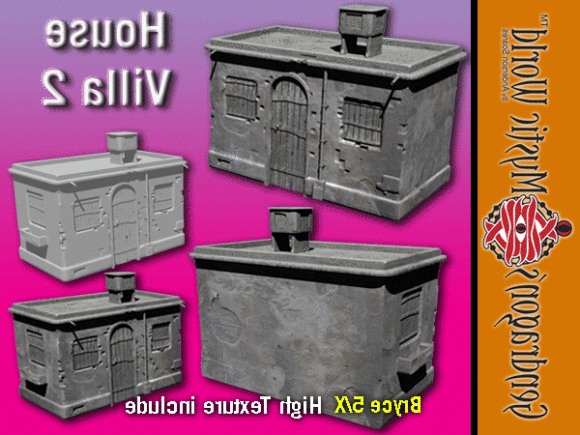 House On Sky 3d model