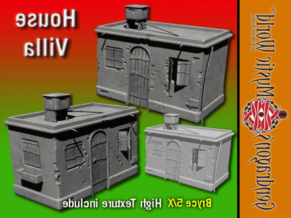 Scifi Housing Building 3d model