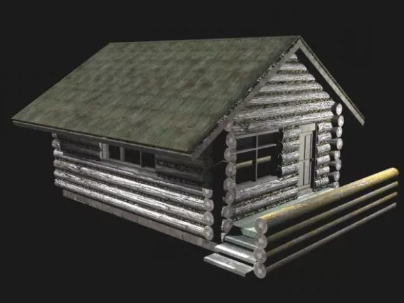 Nyst Ancient Building 3d model