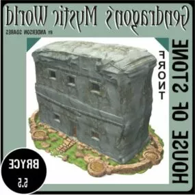 Stone House 3d model