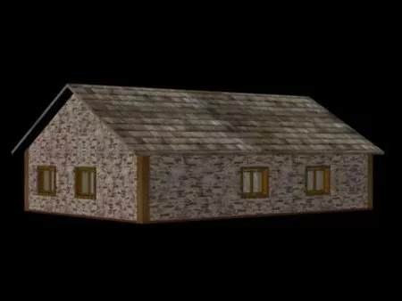 Modern Tree House 3d model