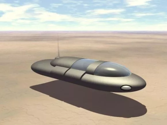 Jedi Star Futuristic Spaceship 3d model