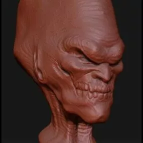 Human Sculpture Character 3d model