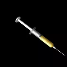 Hypodermic Needle Hospital Accessories 3d model